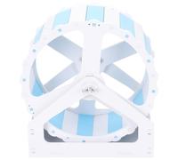 JEWEDECO Rueda para Hámster y Rata Diseño Estable y Base de PVC, Rueda Silenciosa para Jaula de Mascotas Que Alivia el Aburrimiento y Promueve Ejercicio