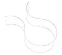 JEWEDECO Soporte de Acrílico para Auriculares de Escritorio Transparentes, Expositor Moderno en Forma de U, Soporte Resistente para Guardar Auriculares sobre Mesa, Adecuado para Orden