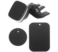 JEWEDECO Soporte para Teléfono Móvil y Fácil de Aplicar Rotación 360, Material Abs y PVC para Coche de Aire CD para Estilos de Vida en Movimiento
