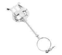 JEWEDECO Soporte Portátil Para Partituras De Clarinete, Clip Metálico Plateado Resistente, Abrazadera Segura Para Música En Marcha y Práctica