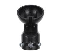 JEWEDECO Soporte Soporte Resistente de Acero Negro para Ventilador de Techo Ajuste 45 que Reduce para Techos Inclinados y Bóvedas