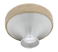JEWEDECO Sordina de Entrenamiento para Saxofón de Aleación de Aluminio Amortiguador de Silencio y Fácil Instalación para Práctica Musical