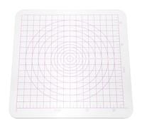 JEWEDECO Tabla de Acrílico para Arcilla Polimérica Esquinas Redondeadas, Diseño Ergonómico y Multifuncional para Cerámica y Manualidades DIY