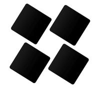 JEWEDECO Tablero de Espejo Acrílico Negro 10x10 Cm 4 Piezas para Fotografía y Maquillaje, Accesorio para Fondos y Reflejos, Placa Reflectante Multifuncional para Estudio Fotográfico