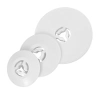 JEWEDECO Tapas Accesorio Útil de Pasador de Carrete de Plástico Blanco, 3 Piezas Ligeras Acabado Fino para Máquinas de Coser y Bordar para Costura Doméstica