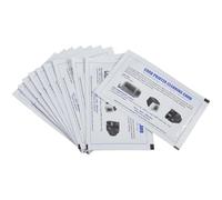 JEWEDECO Tarjetas de Limpieza para Impresora y Lector de Cheques de PVC Blanco, 15 Piezas, Fácil para Entornos Comerciales y Escenarios Ocupados
