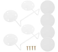 JEWEDECO Topes Antideslizantes para Colchón Acero Inoxidable, Fijadores para Cama de Madera y Somier, Soporte sin Taladro, Pack 2 Unidades para Evitar Desplazamiento y Fijar Sábanas