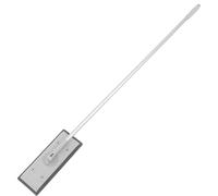 JEWEDECO Trapeador Plano Comercial y Cabezal Desmontable para Limpieza Versátil con Mango Extensible de 3 Secciones con Aleación de Aluminio en Hogar y Vidrio de Ducha