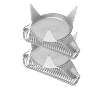 JEWEDECO Vendidas en Pares de Acero Inoxidable para Esmaltado de Cerámica Agarre Cómodo y Manipulación Precisa, para Proyectos de Cerámico y Técnicas de Dipping
