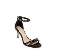 Jewel Badgley Mischka Caroline, Zapatos con Tacon y Correa de Tobillo Mujer, Beige (Champagne Satin 256), 36 EU