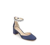 Jewel Badgley Mischka Cathleen, Bomba Mujer, Satén Azul Marino, 41 EU