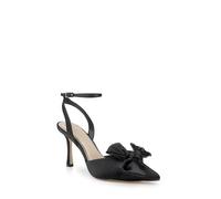 Jewel Badgley Mischka Francine para mujer, Satén negro, 37.5 EU