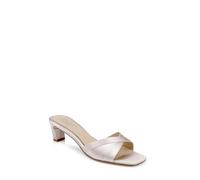 Jewel Badgley Mischka Paris para mujer, Champán satinado, 38 EU