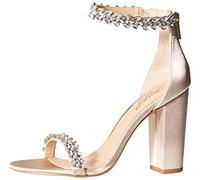 Jewel Badgley Mischka Sandalias de tacón Mayra para Mujer, champán, 41 EU