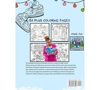Jewel the Fox Christmas Coloring Book