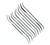 JEWEL TOOL Jeweltool McGuinness - Juego de 10 limas de codillo