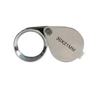 Jeweler's Loupe - Lens 30 X 21mm Glass Jewelry Antique Loupe Glasses