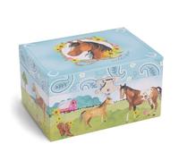 Jewelkeeper - Caja Musical para Joyas, Caballo en Establo, Melodía Home on the Range