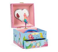 Jewelkeeper - Cajita Infantil Joyero con Música, Sirena Bajo el Océano, Equipado de un Cajón Extraíble - Melodía Sobre las Olas