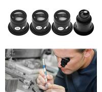 Jewellers Loupe - Lupa de joyería, lupa de joyería profesional, lupa de joyería 5 x 10 x 15 x 20 aumentos, lupa para joyeros, joyería de relojes, gemas de monedas de diamantes de Jewellers Loupe.