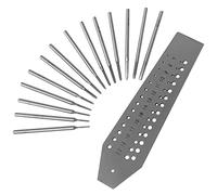 Jewellers Tools 14 - Juego de Herramientas para reparación de Mini microrelojes, 0,7 mm a 2 mm