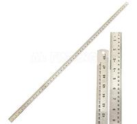 Jewellers Tools Regla metálica de 120 cm/48, Doble Medida en Pulgadas y centímetros