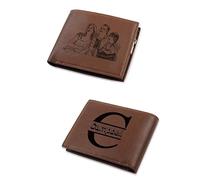 jewelora Cartera Hombre Personalizado con Foto Hombre PU Cuero Billetera Cartera con Nombre Grabada Regalo de Dia del Padre Cumpleaños Aniversario para Papa (#1)