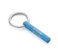 jewelora Llavero personalizado Llavero Código de Spotify Parejas Llavero de música DIY Personalizado para llavero Mujeres Cumpleaños Recuerdo Regalo de día para amigos Familia BFF (azul)