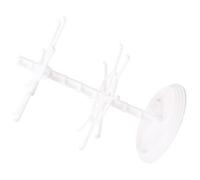 Jewelry Hanging Hook Organizer Stand Keys Trinkets Display Rack with Rotating for Home Office and Retail Use Storage