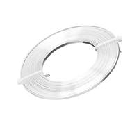 Jewelry Making Cable, Flat Armature Wire, 1-2inch, Aluminum Craft Wire, Colored Artistic Metal Rolls with Flexible Bendable Strength for Crafts, Model Building, Garden Art, Earring Design, Sculpture,