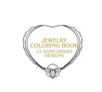 Jewelry & Necklace Coloring Book for Teens and Adults: Fashion-Inspired Designs for Relaxation