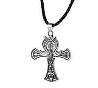 Jewelry New 2025 Arrival Egyptian Cross Pendant Necklace For Woman Her Man Gift Antique Viking Symbol Necklaces With For You Accessories Trendy Creative Gift gift