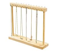 Jewelry Organizer - Farmhouse Ornament Keeper, Hanging Chain Presenter, Fashion Management Stand Pendant Bangle Timepiece Collection Showcase Fixture | For Women Girls Earring Bracelet Watch Keychain