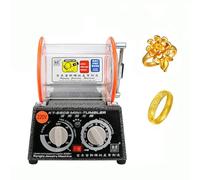 Jewelry Polisher Machine,Barrel Jewelry Polishing Machine,Five Speed Regulation, Forward And Reverse Rotation, Deep Cleaning,For Jewelry, Wood, Glass, Stone, Carving, HUANGHAIQIU