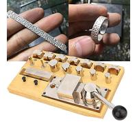 Jewelry Ring Bending Machine,Ring Bending Tool Set,Multi-Functional Ring Earring Bending Tools,Suitable For Jewelry Ring Earrings Bracelet Making, Repair, Bending, Jewelry Repairman, HUANGHAIQIU