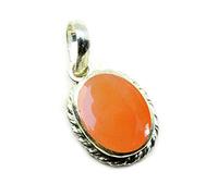 Jewelryonclick Elige tu color con piedras preciosas naturales indias hechas a mano de plata de 5 quilates para hombre, Perla Piedra Plata de ley, Coralina natural