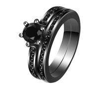 JewelryWe Anillo de compromiso de acero inoxidable You Are Always In My Heart, para hombre y mujer, 4/6 mm de ancho, tallas 49 a 62, 54 mm