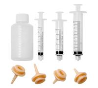 Jewelrywe Chupete Tetina Kitten Magic: Chupete de Silicona para Mascotas Reutilizable - Adecuado para Gatitos Cachorros Conejos Ardillas