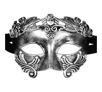 JewelryWe Máscara Mascarada Veneciana Hombre: Máscara de Disfraz Romana Italiana Griega Antigua Decoraciones para Fiestas de Carnaval de Halloween Cosplay
