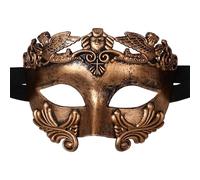 JewelryWe Máscara Mascarada Veneciana Hombre: Máscara de Disfraz Romana Italiana Griega Antigua Decoraciones para Fiestas de Carnaval de Halloween Cosplay
