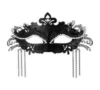 JewelryWe Máscara Mascarada Veneciana Mujer: Máscara de Disfraz Cola de Fénix Romana Italiana Decoraciones para Fiestas de Carnaval de Halloween Cosplay