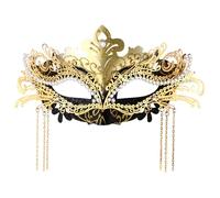 JewelryWe Máscara Mascarada Veneciana Mujer: Máscara de Disfraz Cola de Fénix Romana Italiana Decoraciones para Fiestas de Carnaval de Halloween Cosplay