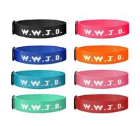 JewelryWe Pulsera Cuerda Trenzada WWJD: Juego de Pulseras Cristianas Jesús para Hombre y Mujer Joyas Amuleto Religiosas - Para Rezar Uso Diario Regalo