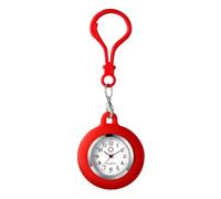 JewelryWe Reloj de Hebilla de Montañismo, Reloj de Hebilla de Mochila, Cubierta de Reloj de Silicona de Protección Ambiental Extraíble Simple, Adecuado para Médicos, Aventura al Aire Libre, Trabajador