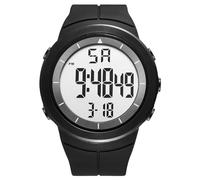 JewelryWe Reloj Digital Militar Hombre: Relojes Deportivo Táctico Multifunción Resistente al Agua Cronómetro Despertador Fecha Retroiluminación EL Esfera Numérica Grande - para Ocio Exterior Regalos