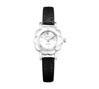 JewelryWe Reloj Mujer Caja Flor: Pétalo Cuarzo, Números Romanos, Joya Brazelete Elegante, Regalo para Mujer
