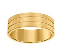 JewelryWeb Alianza de boda de acero inoxidable para hombre, con acabado de piedra, acanalada, ajuste cómodo, 8 mm, 10 unidades, US 10 | EU 62.5 | DE 20 | JP 20 | UK T 1/2, Metal Acero inoxidable