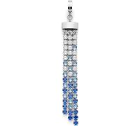 JEWELS BY LEONARDO Colgante Clip & Mix Mary-Ann • Cadena colgante de acero inoxidable plateado • Piedras brillantes de circonita • Regalo de joyas para mujer • 024949, 8,3 cm, Acero inoxidable, No es