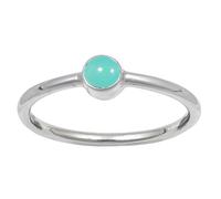 JEWELSTREZORO Anillo de plata de ley 925 con estilo hecho a mano para hombres y mujeres, todos los tamaños Jewerly TSR107AA, 53 (16.9), Metal precioso Piedras preci, Calcedonia aguamarina