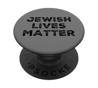 Jewish Lives Matter - Orgullo Judío Pro - Stop Odio PopSockets PopGrip Adhesivo